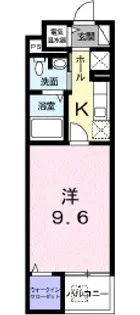 ソブレパサール【5階】の間取り