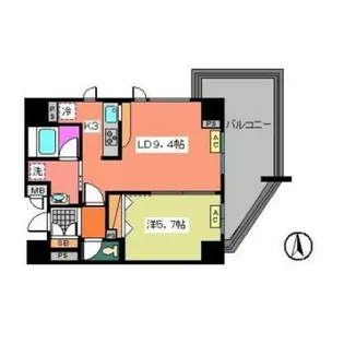 アルタイルM【9階】の間取り
