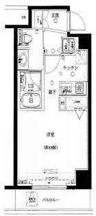 ADESSO上野Bellezza【9階】の間取り
