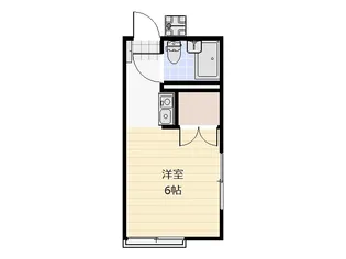メゾンヘリオス【2階】の間取り
