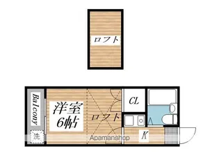 ゼフィランサス橋本【2階】の間取り