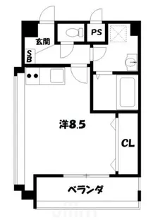 東山祇園ビル【4階】の間取り
