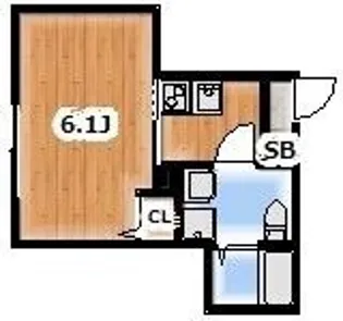 Ambition大谷【3階】の間取り