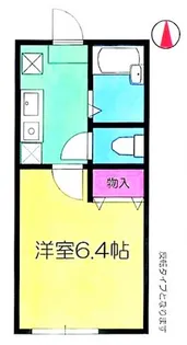 ローズハウス【2階】の間取り