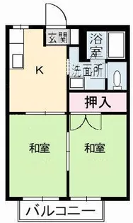 パークアベニュー 2号【2階】の間取り