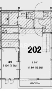 アンピオ吉塚参番館【2階】の間取り