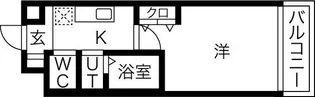 グランカーサ都島【2階】の間取り