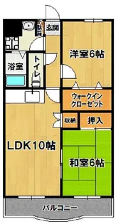 三島屋マンション【3階】の間取り