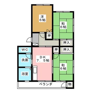 ロイヤル伊東【3階】の間取り
