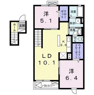 グランドソレーユ【4階】の間取り