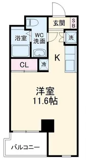 JMFレジデンス新横浜【4階】の間取り