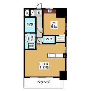 Hale Lani千代田【4階】の間取り