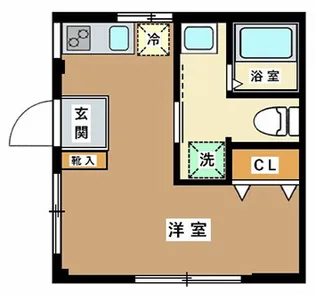 青葉マンション【1階】の間取り