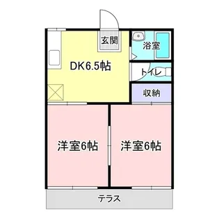 小久保ハイツ【1階】の間取り