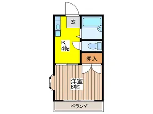 メヌエットの間取り