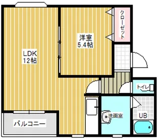 サンヴィレッジ【1階】の間取り