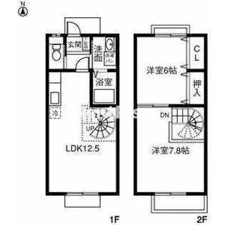 EXCE福塚の間取り
