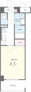 アルコバレーノ【5階】の間取り