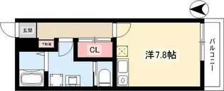 ラポール【3階】の間取り