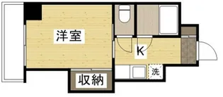 呉セントラルタワー【4階】の間取り