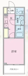プライマル西大井グリーン【1階】の間取り