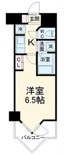 AXAS二子多摩川【4階】の間取り