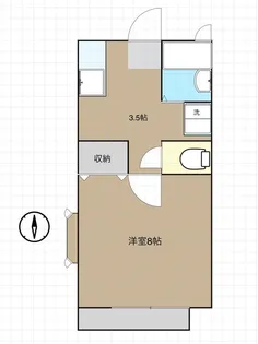 ヒルセレッソ【2階】の間取り