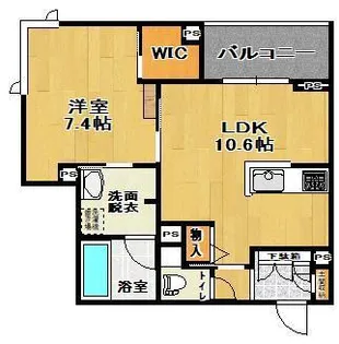 アリビオ本町【2階】の間取り