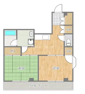 コーピアス北葛西【2階】の間取り