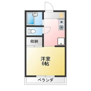 ファミール長久手【1階】の間取り