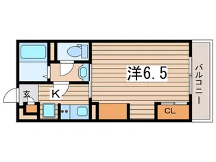 リブリ・そよかぜ【1階】の間取り