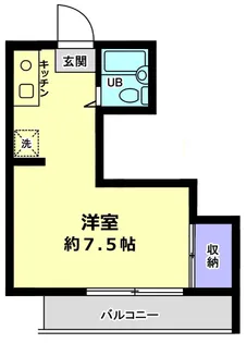 カーサ・デ・ワイ【3階】の間取り