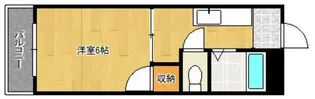 フレンドコーポII【1階】の間取り