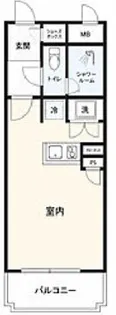 ワコーレ西新井第2【3階】の間取り