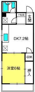 ユーコート朝霞台【1階】の間取り