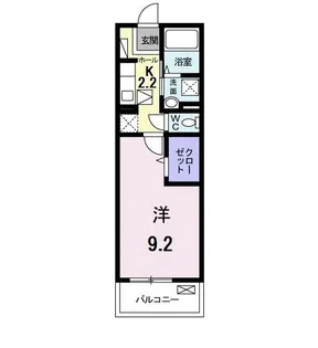 デルフィーノ【2階】の間取り