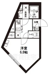 レピュア青砥レジデンス【2階】の間取り