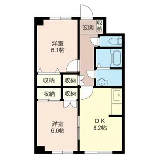 藤崎ビル【4階】の間取り
