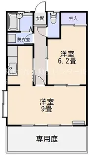 グリーンコーポラス3【1階】の間取り