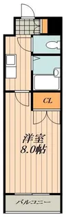 エステート弦四路【2階】の間取り