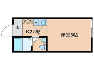 ボナールコーポ【2階】の間取り