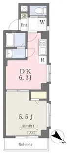la nature新高円寺【3階】の間取り