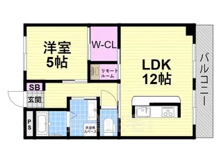 ハイムソレイユ【1階】の間取り