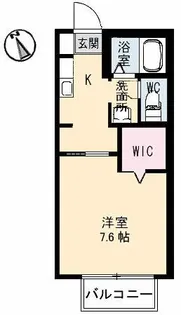 ディアス宇多津 A棟【1階】の間取り