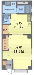サザンヒルズ【1階】の間取り