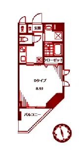 ケイアイビル【4階】の間取り