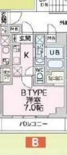 リエカ溝の口【4階】の間取り