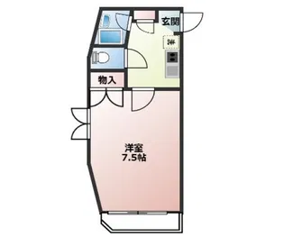 パークプレイス今8【2階】の間取り