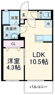 オスト パーク【2階】の間取り