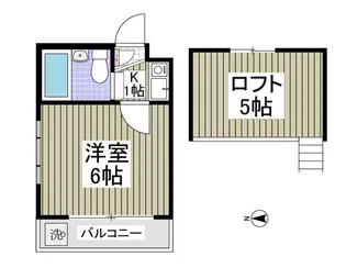 グランデッツァ松戸【2階】の間取り